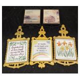 (5) Decorative Trivets #1