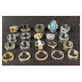 (20) Costume Fashion Rings