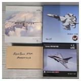 (3) Model Jets & Model Redbull Motorcycle