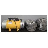 Portable Intertek Ventilator w/ 50ft 8' Hose