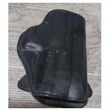 Black Leather Pistol Holster