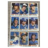 1980s Seattle Mariners Baseball Cards