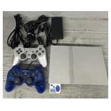 PS2 Console w/ (2) Controllers & Power Supply