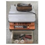 Ridgid Tabletop Sander w/ Accessories