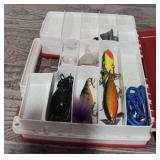 Small Tackle Box With Tackle