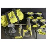 (11) Pc Ryobi Tool Variety