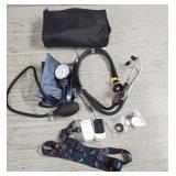 Blood Pressure Monitor, Stethoscope w/ (2)