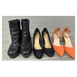 (3) Pairs of Womenï¿½s High Heel Shoes
