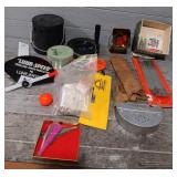 Variety of Vintage Fishing Accessories