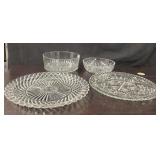 Serving Plates & Bowls Glass