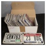 (50) Assorted Utility License Plates
