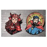 Marvel Scarlett Witch & Dr. Strange Pins
