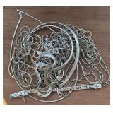 Lot of Sterling Silver Bracelets & Necklaces