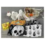 Assortment of Halloween & Fall Decorations