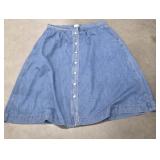 Time & Tru Denim Skirt