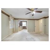 Bedroom, view to dressing area