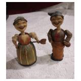 wooden carved bottle opener and >