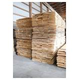 7 bunks of 1inch x 12inch x10foot >