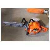 Husqvarna 435 chainsaw, close up >