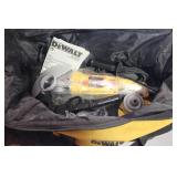 new DeWalt 7.25 angle grinder