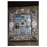 seashell picture frame