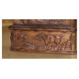 bird dog and bird on 