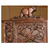 and Bear cresting the top >