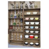 group pic oil lamps and Hall, close ups >