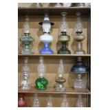 Queen Anne style oil lamps >>