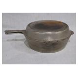 Wagner cast iron Pair Pan 1401 set >