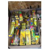 box of 55 Storm lures