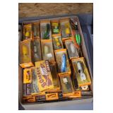 box of 30 Bomber lures