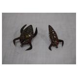 Two Carl Christiansen fly fishing lures >