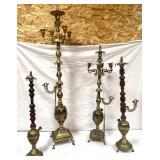 Brass Hookahs;