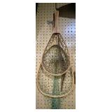 Vintage fishing nets;