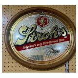 Vintage Strohs beer Mirror;