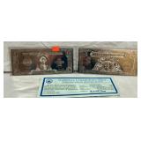 9. 1999 $1 & $2 Silver Certificate>