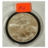 18. 2000 1oz Silver American Eagle Coin>