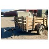 A very well built Utility trailer>