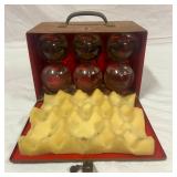 w/ glass Fire Extinguisher Balls; 