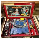 Erector set in original box>