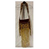 Vintage Indigenous Woven Bag;