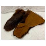Vintage Fur Gloves;