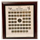 Ducks Unlimited " First of State" Cloisonne Stamp Collection>