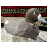Canvasback Carved Duck Decoy;