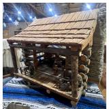 Log Cabin Dollhouse;
