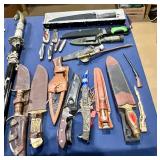 Various Knives;