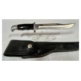 Buck Knife & Sheath>