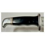 Closeup of handle Buck USA;