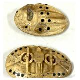 Bone Carved Belt Buckles;